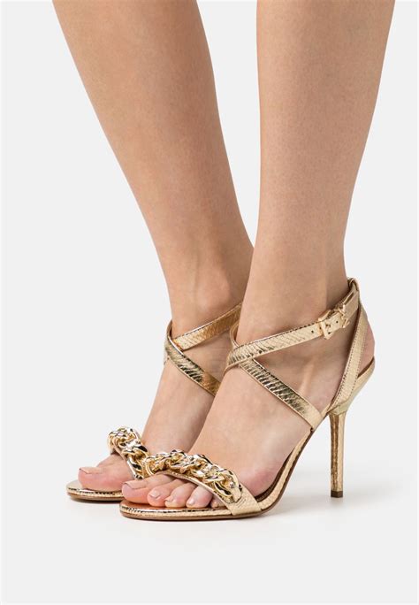 michael kors heeled sandals sale